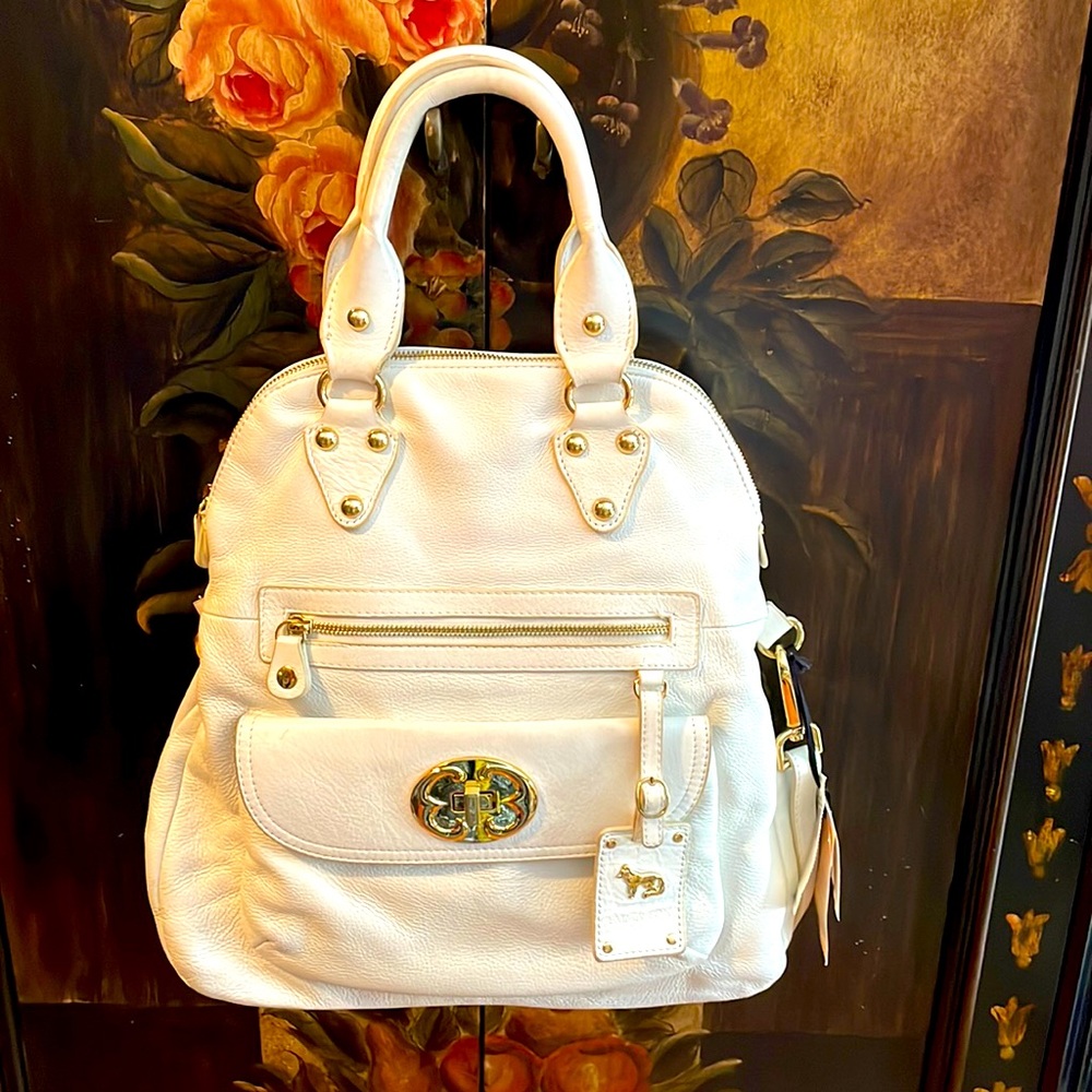 Leather handbag